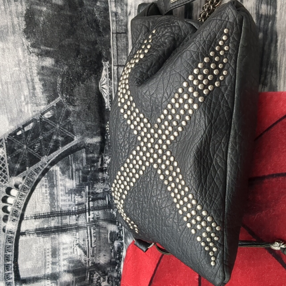 Thomas Wylde Leather Purse Skull Motif - Picture 7 of 16